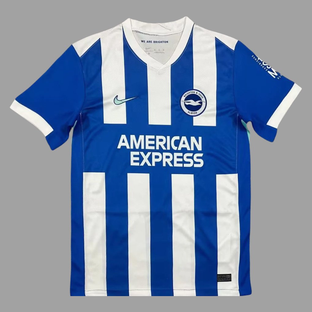 25_26 Brighton Home Soccer Jersey 1_1 Brighton & Hove Albion Home Fan Jersey 2025/26 - Image 1