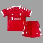 Kids Kit Liverpool Home Jersey 2025/26