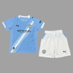 Kids Kit Manchester City Home Jersey 2025/26