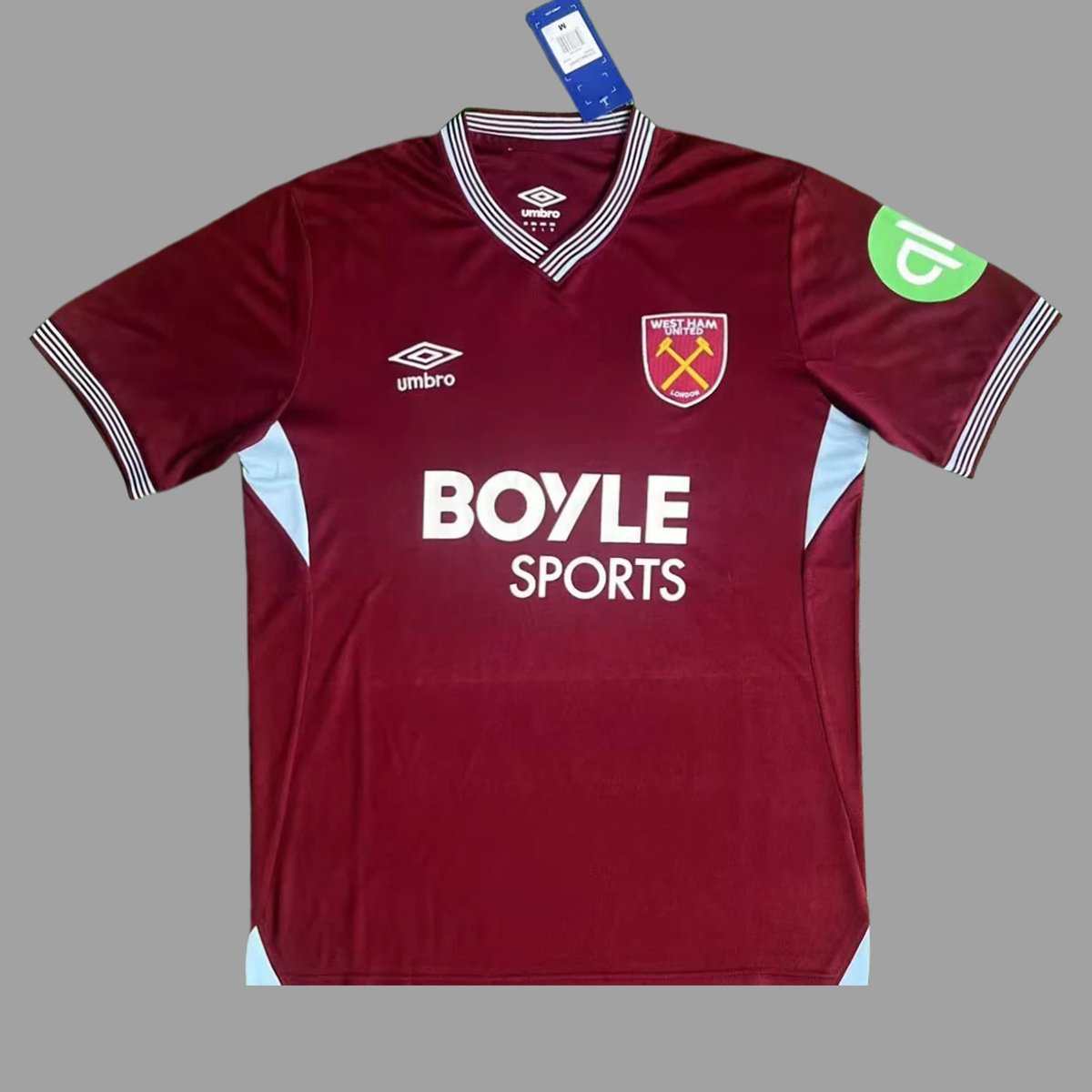 25_26 West Ham United Home Soccer Jersey 1 West Ham United Home Fan Jersey 2025/26 - Image 1