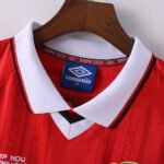 Manchester United Home Retro Champions League Final 1998/99 - Image 3