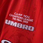 Manchester United Home Retro Champions League Final 1998/99 - Image 4