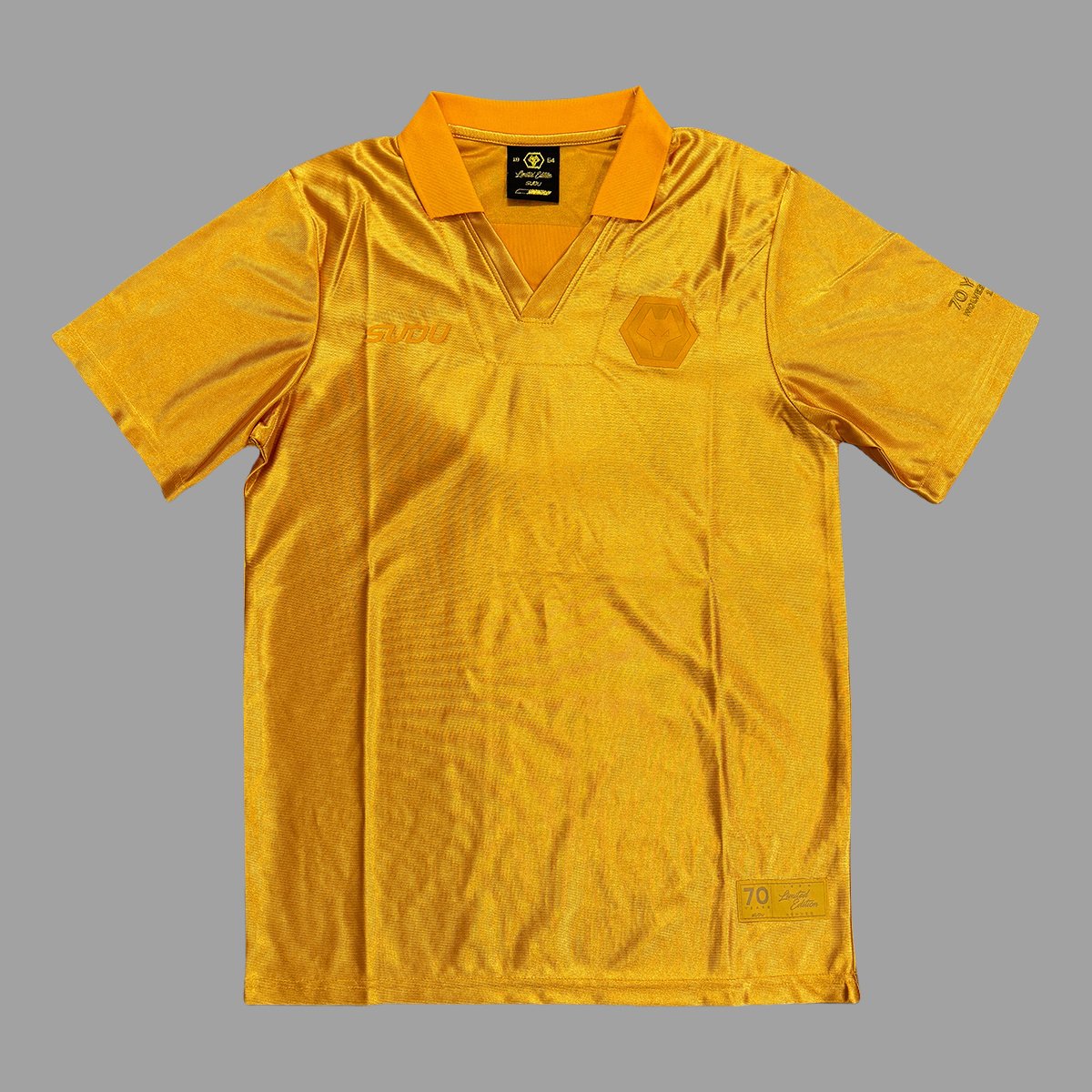 024 Wolverhampton VS Honved 70 Years Anniversary Remark Soccer Jersey 1 Wolves v Honvéd 1954 70th Anniversary Shirt (Limited Edition) - Image 1