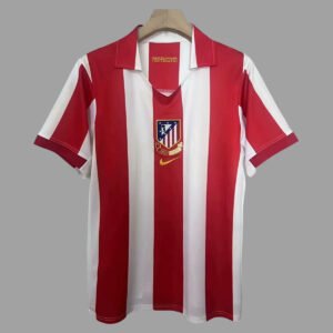 Atletico Madrid Centenary Home Retro Jersey 2003/04