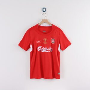 Liverpool Champions Final Home Retro Jersey 2005