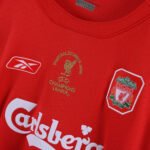 Liverpool Champions Final Home Retro Jersey 2005 - Image 4