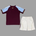 Kids Kit Aston Villa Home Jersey 2025/26 - Image 2