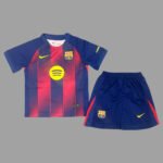 Kids Kit Barcelona Home Jersey 2025/26