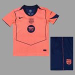 Kids Kit Barcelona Third Jersey 2025/26