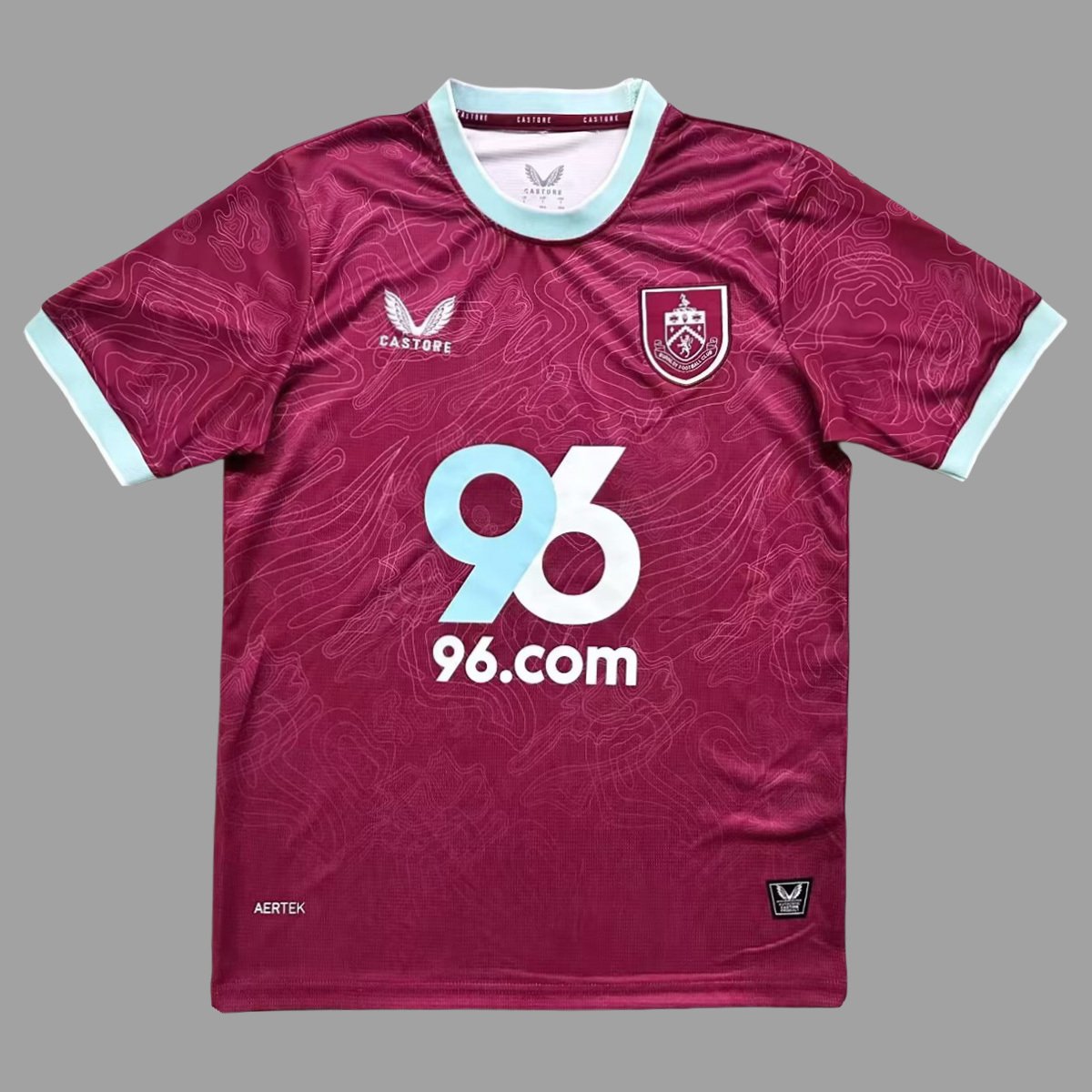 25_26 Burnley Home Soccer Jersey 1_1 Burnley Home Fan Jersey 2025/26 - Image 1
