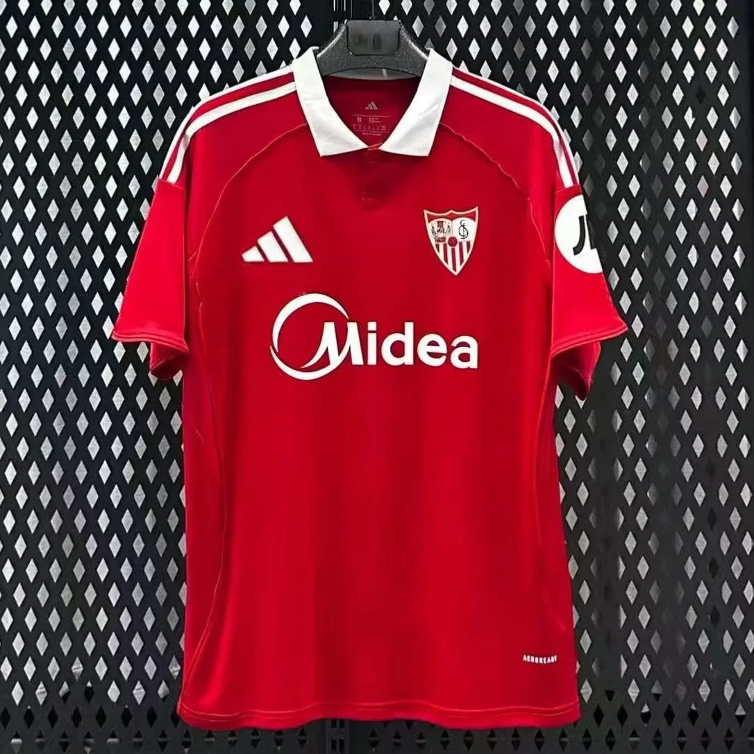25_26 Sevilla Away Soccer Jersey 1 Sevilla Away Fan Jersey 2025/26 - Image 1