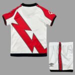 Kids Kit Rayo Vallecano Home Jersey 2025/26 - Image 2