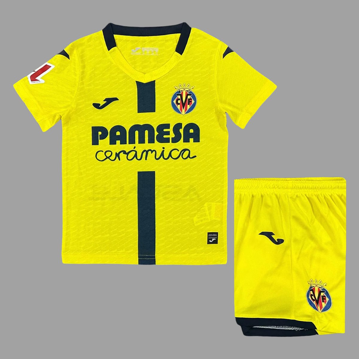25_26 Villarreal Home Kids Soccer Jersey Size 16-28 1 Kids Kit Villarreal Home Jersey 2025/26 - Image 1