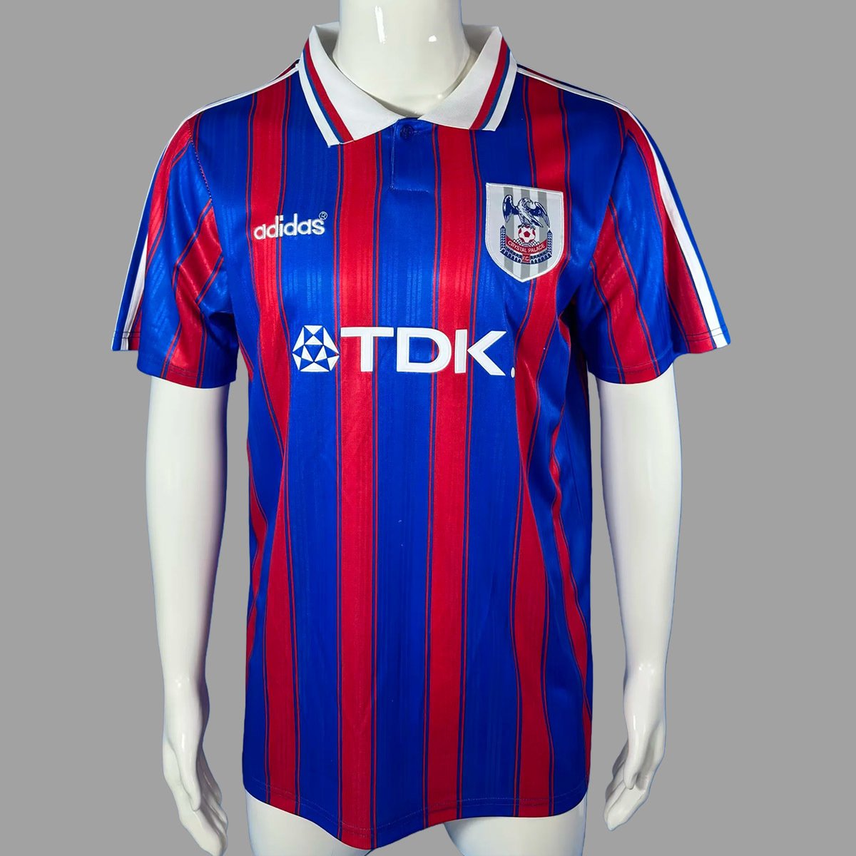 96_98 Crystal Palace Home Retro Soccer Jersey 1_1 Crystal Palace Home Retro Jersey 1996/98 - Image 1
