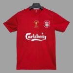 Liverpool Home Retro Istanbul 2005 Anniversary Red Jersey