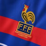 France Home Retro Jersey 1984 - Image 4