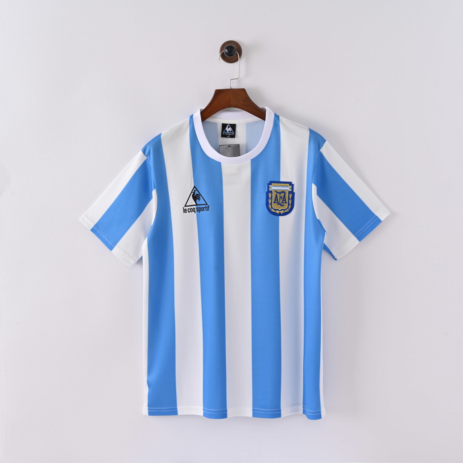 1986 Argentina Home Retro Soccer Jersey 1 Argentina Home Retro Jersey 1986 - Image 1