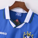 Brazil Away Retro Jersey 1994 - Image 3