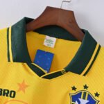 Brazil Home Retro Jersey 1994 - Image 3