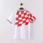 Croatia Home Retro Jersey 1998 - Image 2