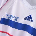 France Away Retro Jersey 1998 - Image 4