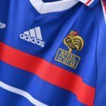 France Home Retro Jersey 1998 – Bild 4