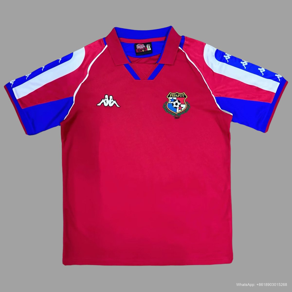 1998 Panama Home Retro Soccer Jersey 1 Panama Home Retro Jersey 1998 - Image 1
