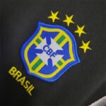 Brazil Goalkeeper Black Retro Jersey 2002 - Image 6