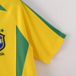 Brazil Home Retro Jersey 2002 - Image 7