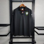 Brazil Special Edition Retro Black Long Sleeve Jersey 2004