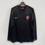 Portugal Long Sleeve Away Retro Jersey 2006