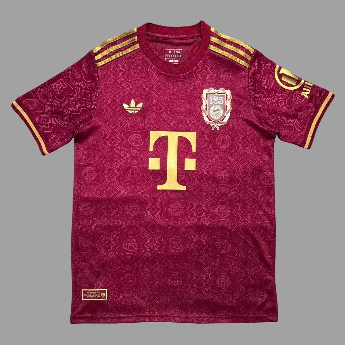 2025 Bayern Munich 125 Years Anniversary Soccer Jersey 1 Bayern Munich 125th Anniversary Jersey 2025 - Image 1