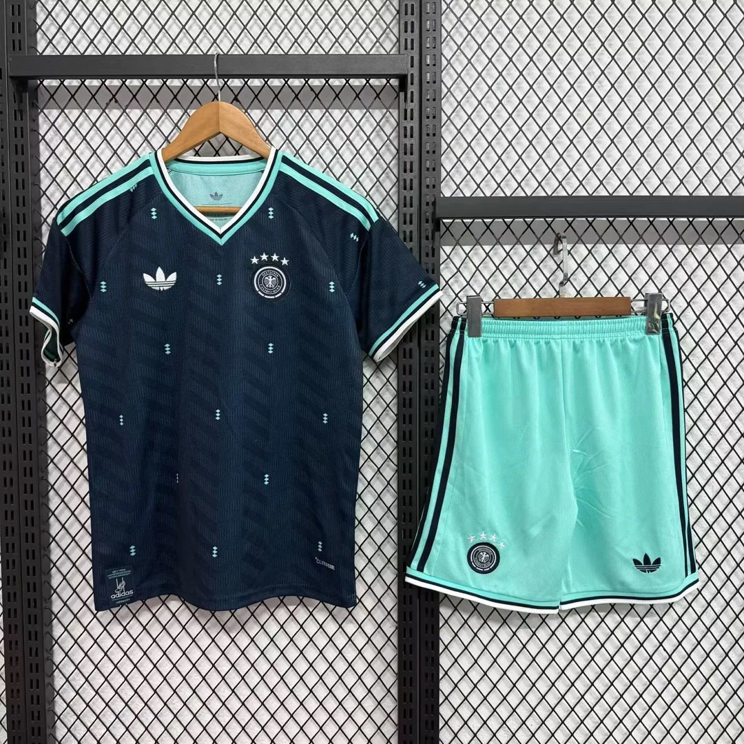 2026 Germany Away Kids Soccer Jersey 1 Kids Kit Germany Away Jersey 2026 - Image 1