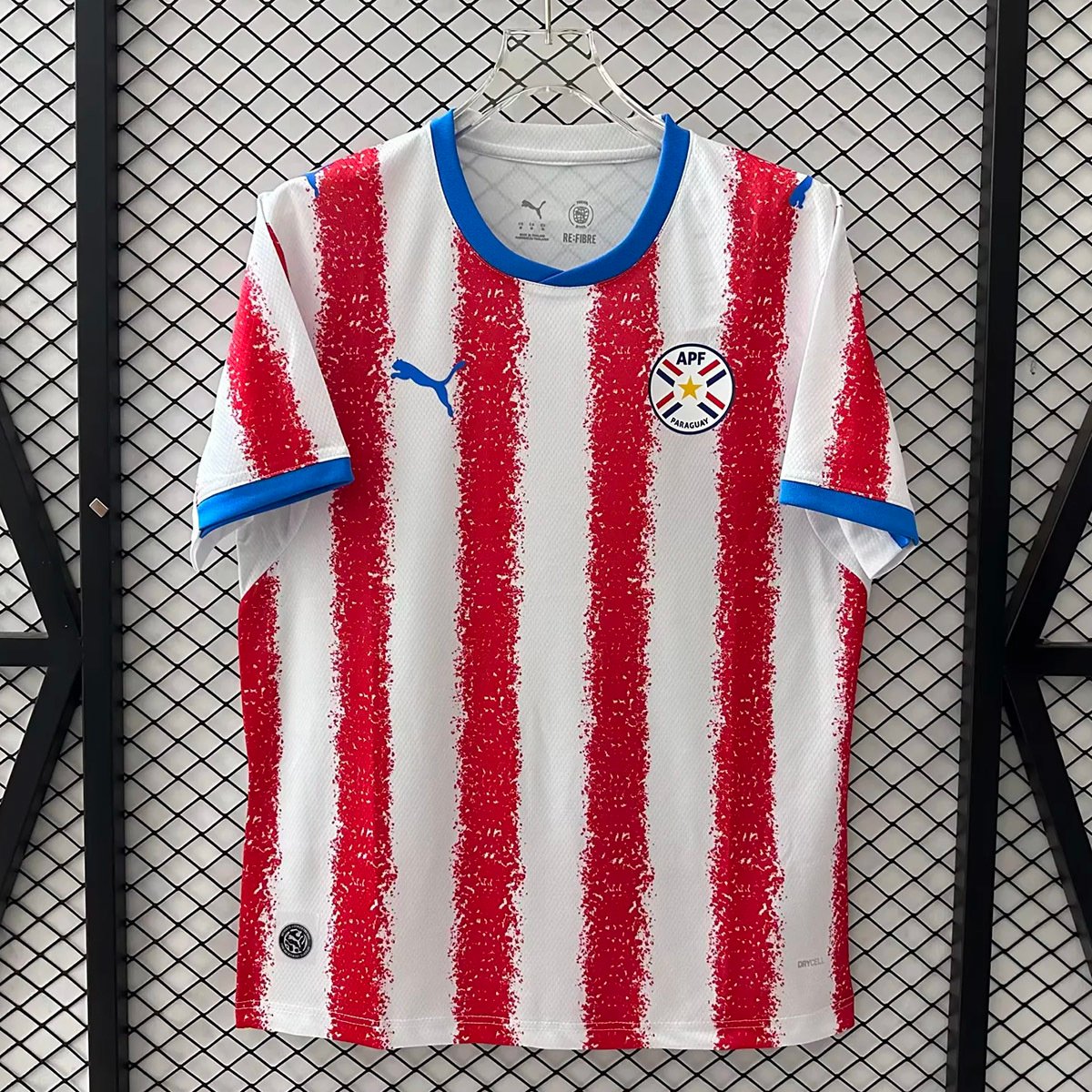 2026 Paraguay Home Soccer Jersey 1 Paraguay Home Fan Jersey 2026 - Image 1