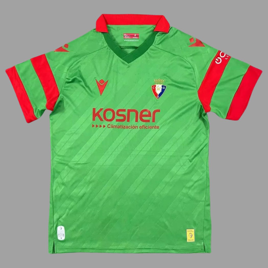 25_26 Osasuna Away Soccer Jersey 1 Osasuna Away Fan Jersey 2025/26 - Image 1