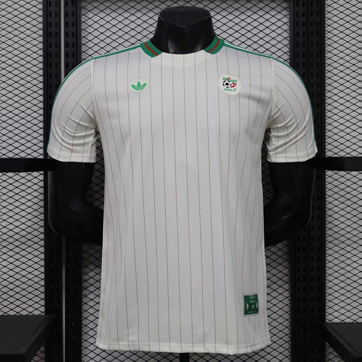 2026 Algeria Icons White Soccer Jersey 1 Algeria Terrace Icons Jersey 2026 - Image 1