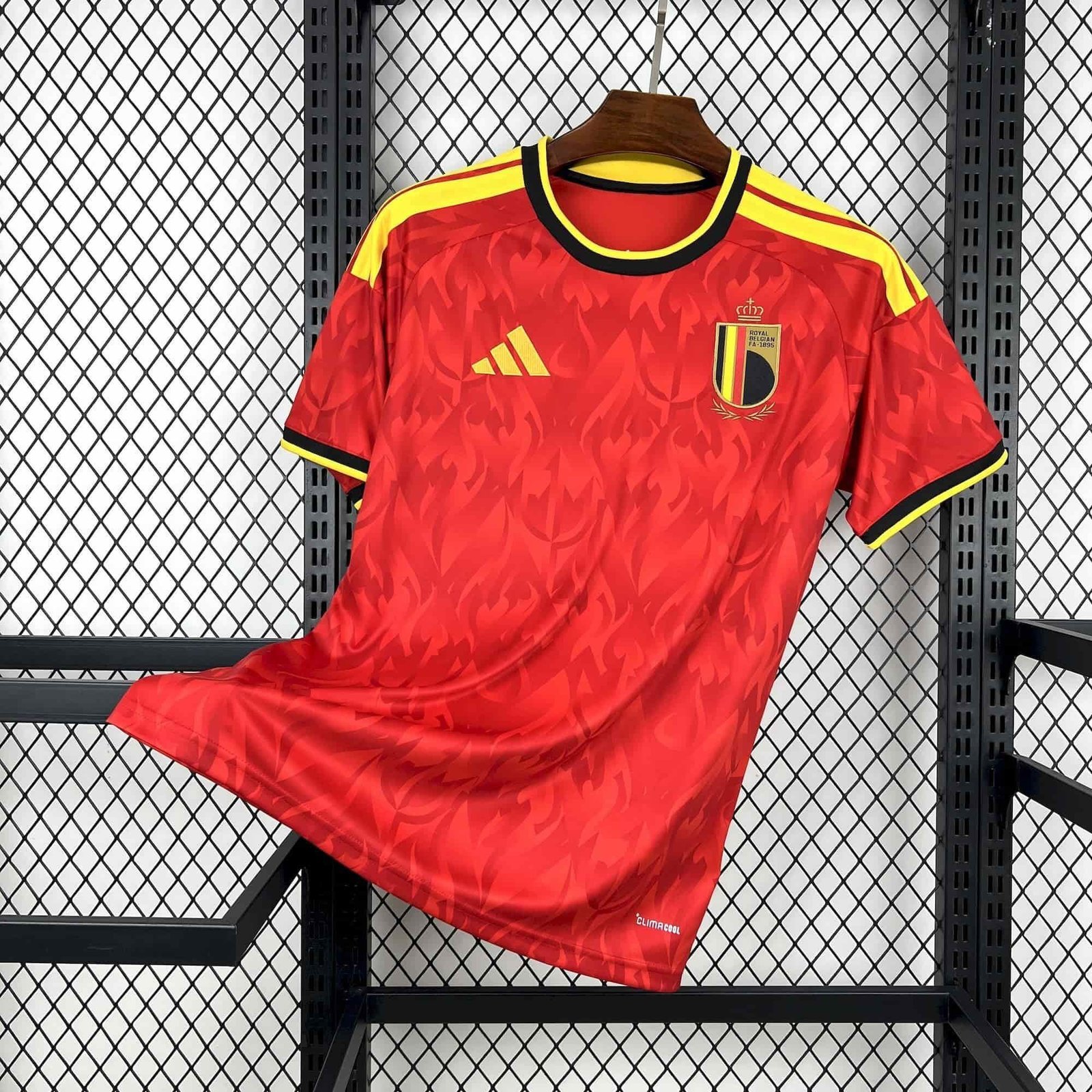 2026-Belgium-Home-Soccer-Jersey-1 Belgium Home Fan Jersey 2026 - Image 1