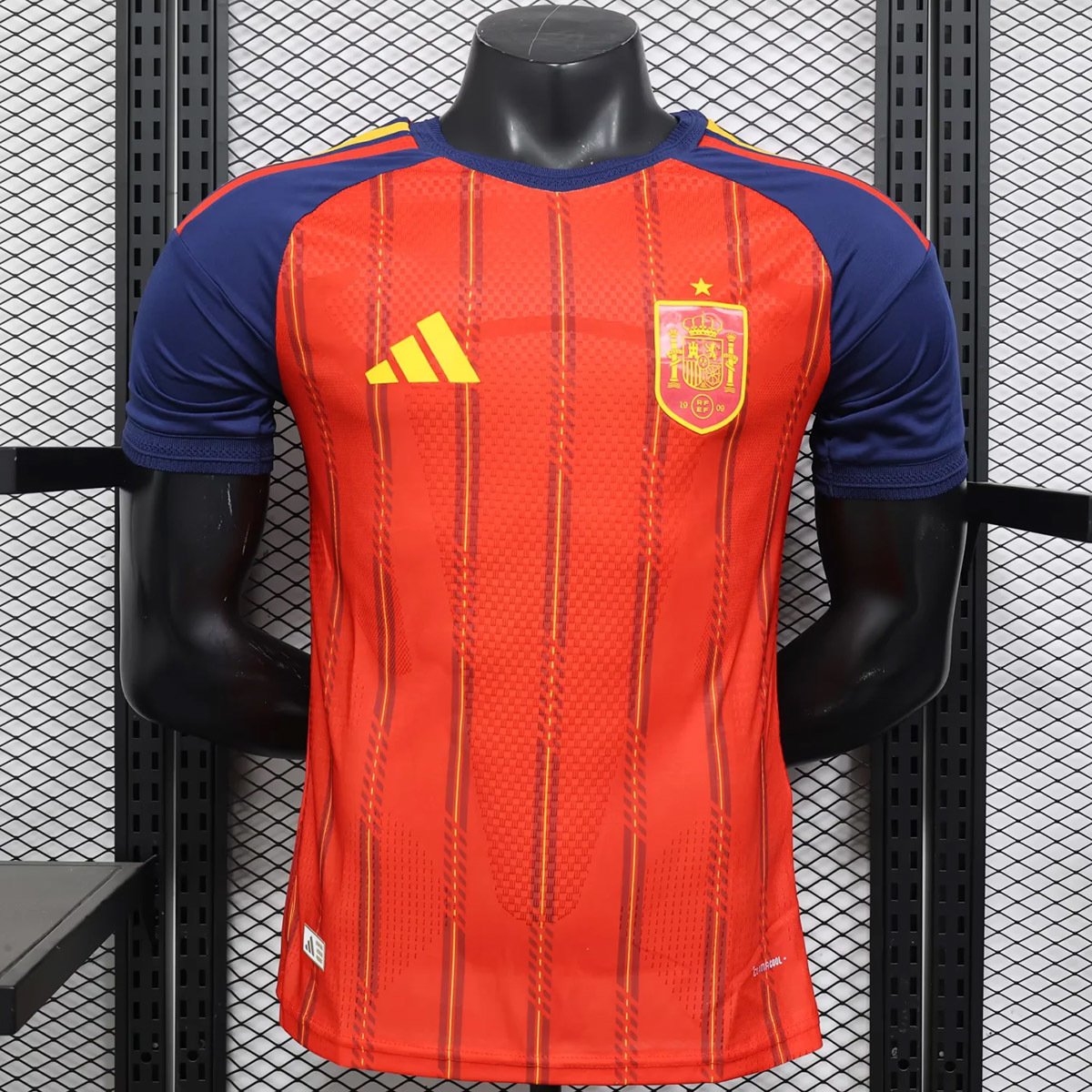 2026 Spain Home Player Version Soccer Jersey 1 Spain Home Player Jersey 2026 - Image 1