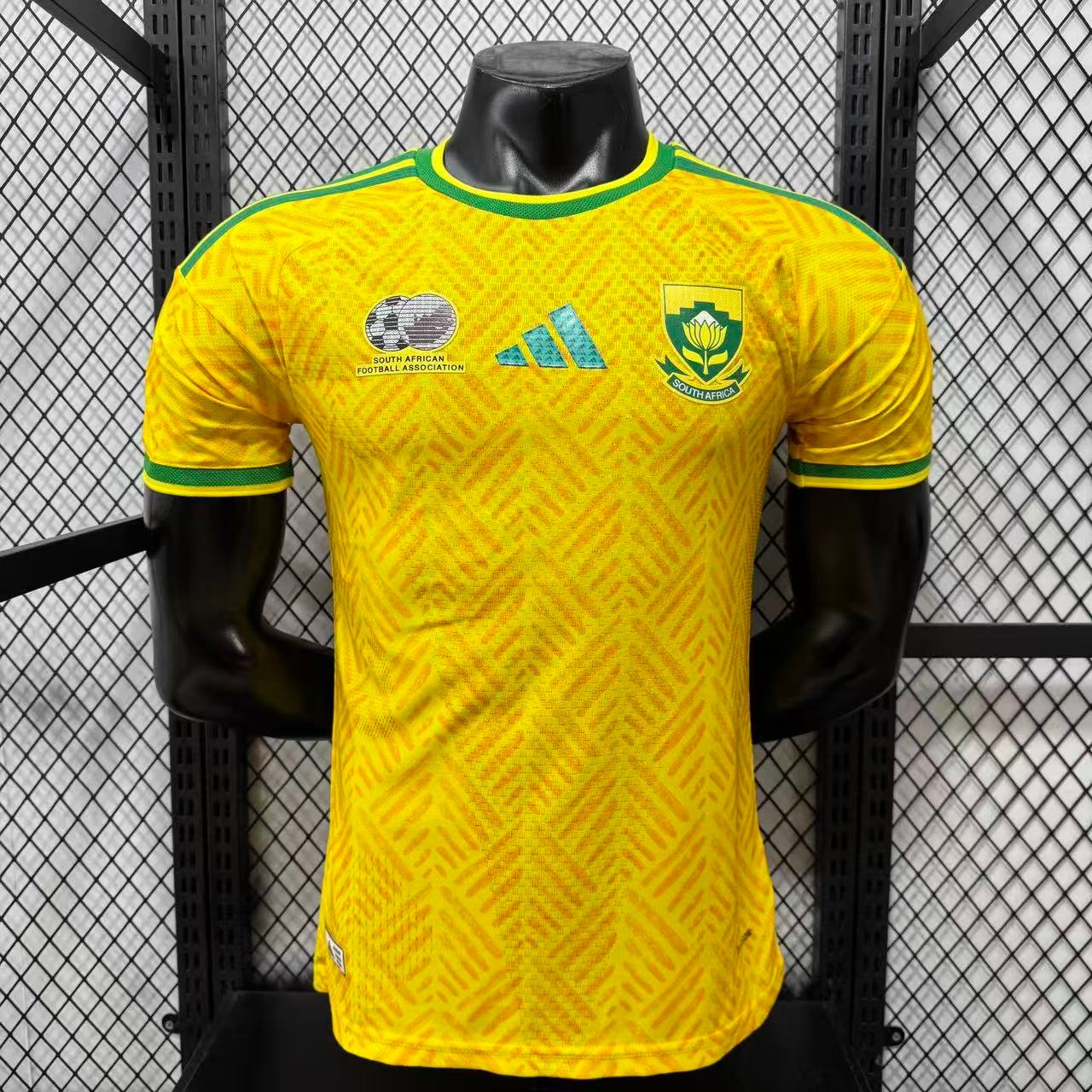 26-27 Copa Mundial de Sudáfrica Home Player Jersey 1 South Africa Home Player Jersey 2026 - Imagen 1