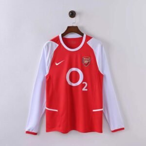 Arsenal Home Retro Long Sleev Jersey 03/04