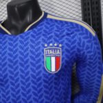 Italy Long Sleeve Home Player Jersey 2026 - Image 3