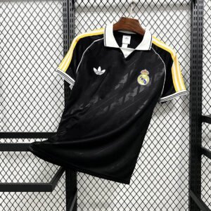 Real Madrid Black Casual Jersey