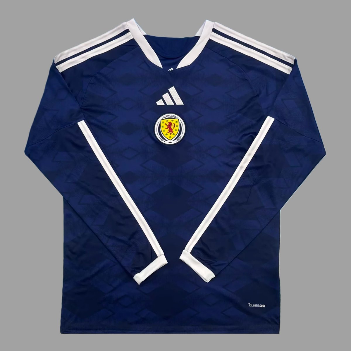 2026 Scotland Home Long Sleeve Soccer Jersey Scotland Home Long Sleev Jersey 2026