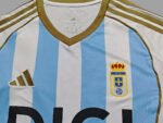 Terceira camisola do Real Oviedo 25/26