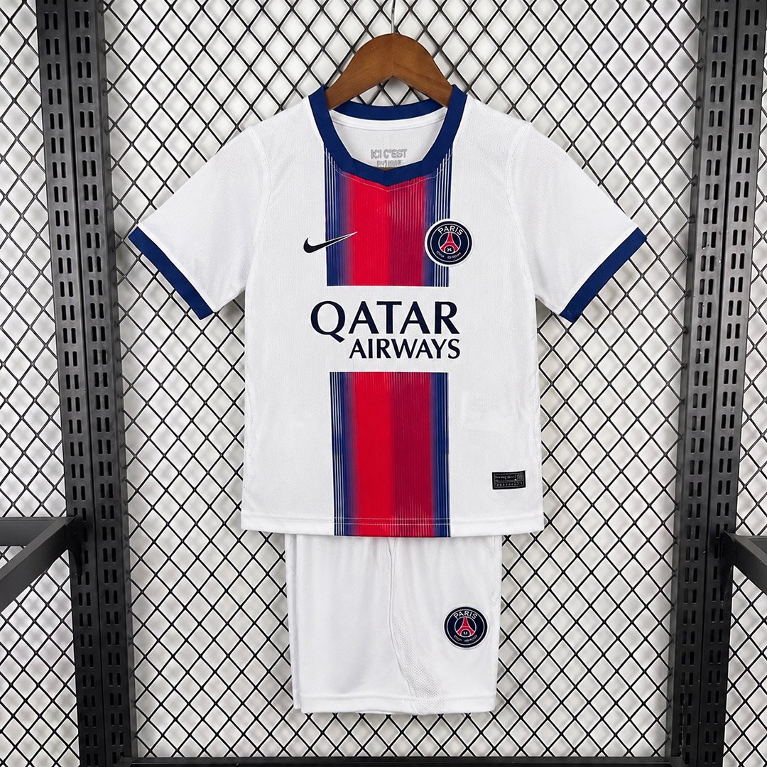 26_27 PSG Away Kids Soccer Jersey 1 PSG Kids Kit Away 26/27