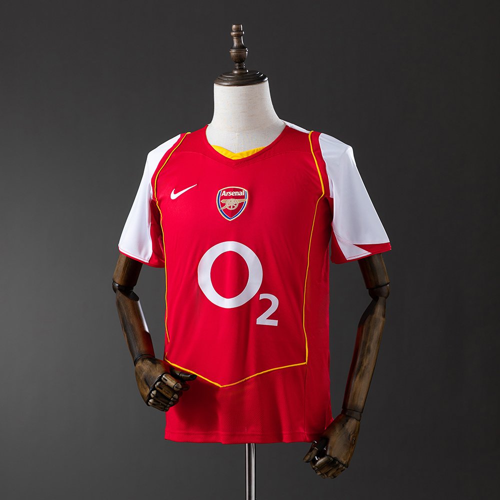 Arsenal 04-05 Home Retro Jersey 1 Arsenal Home Retro Jersey 04/05