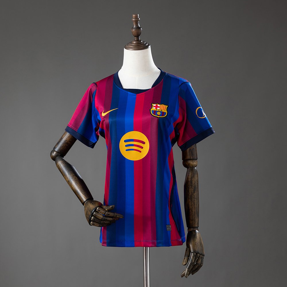 Barcelona 26-27 Home Women's Jersey 1 Barcelona Womens Home Jersey 26/27