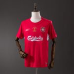 Liverpool Champions League Final Home Retro Jersey 2005