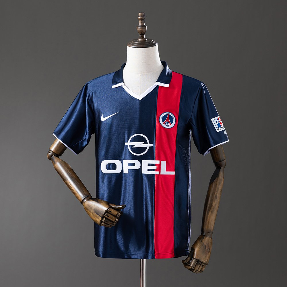 Retro PSG 01-02 home 1 PSG Home Retro Jersey 01/02