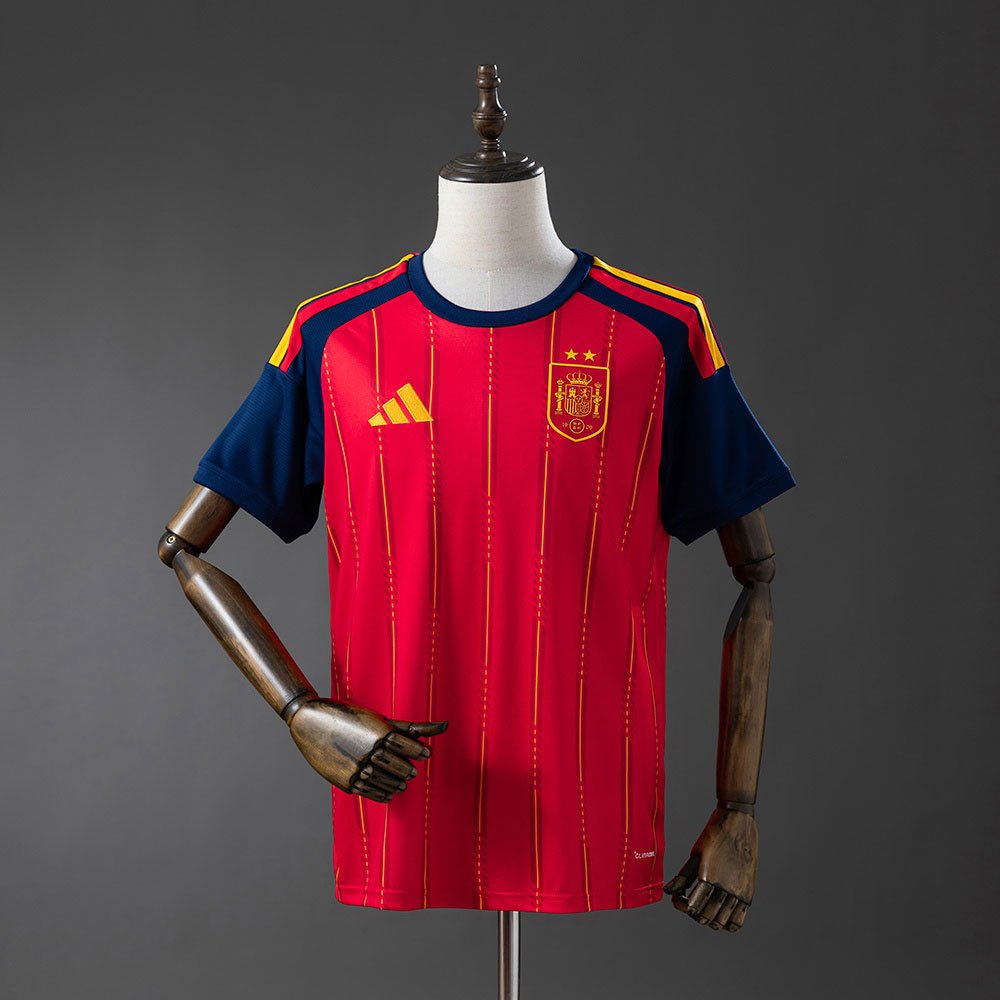 Spain 2026 Home 2 Star Champion Edition 1 Spain Home Jersey 26/27